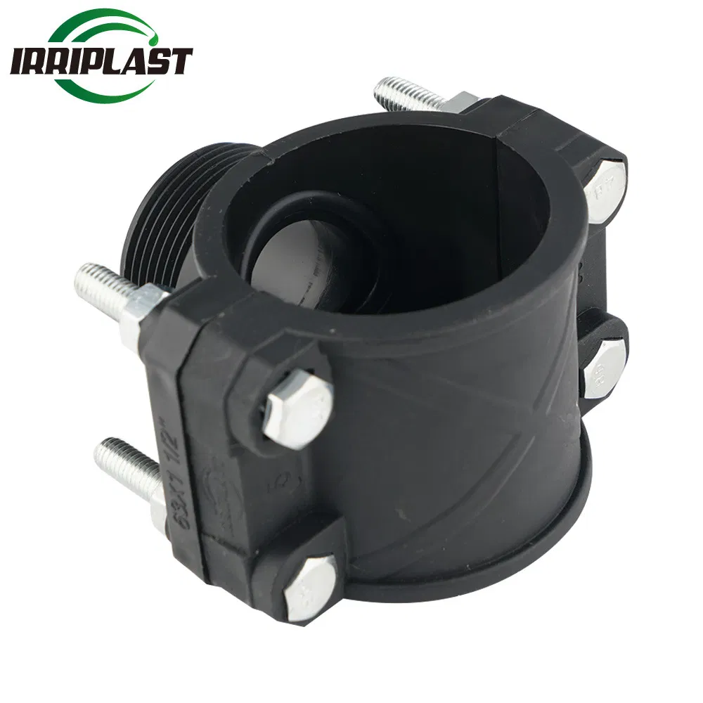 Wholesale Supplier Quick Connect Pipe HDPE Clamp Saddles Plastic Male Saddle