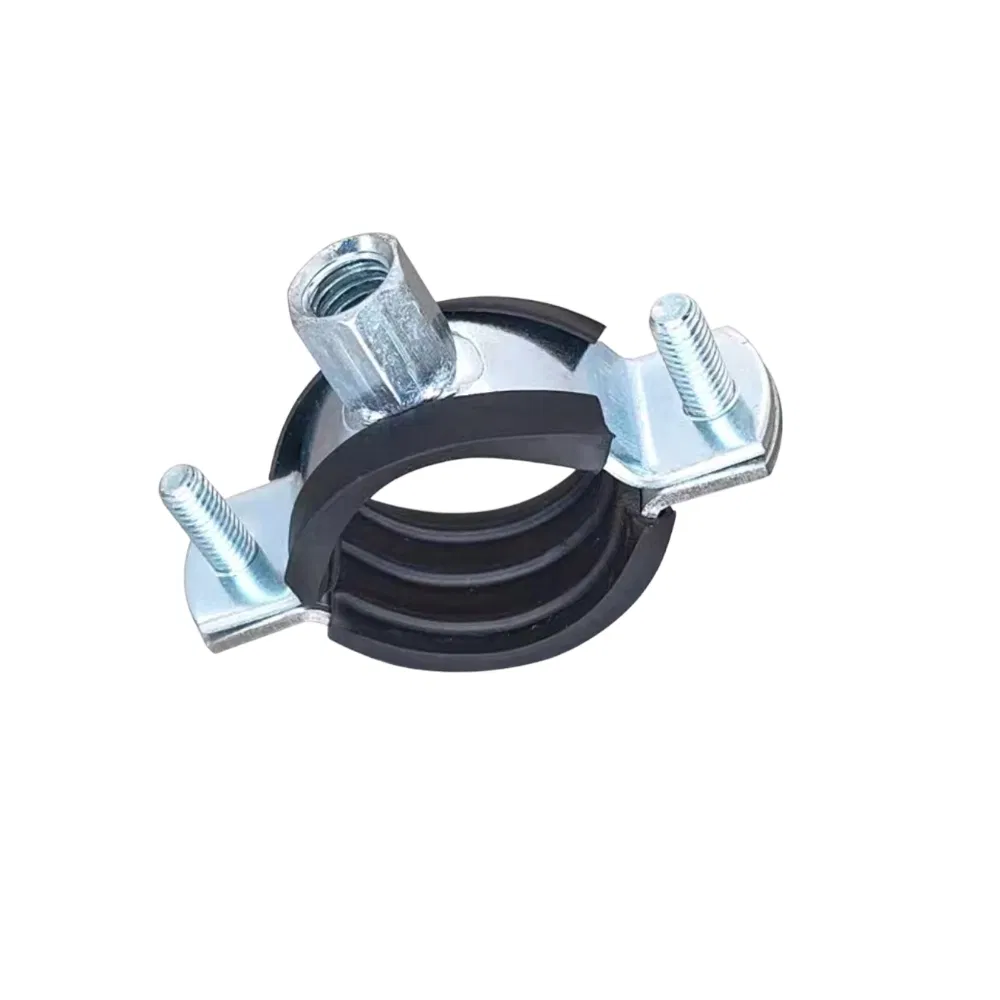 Durable 2mm Heavy Duty Galvanized Pipe Clamp for Mechanical Fastening