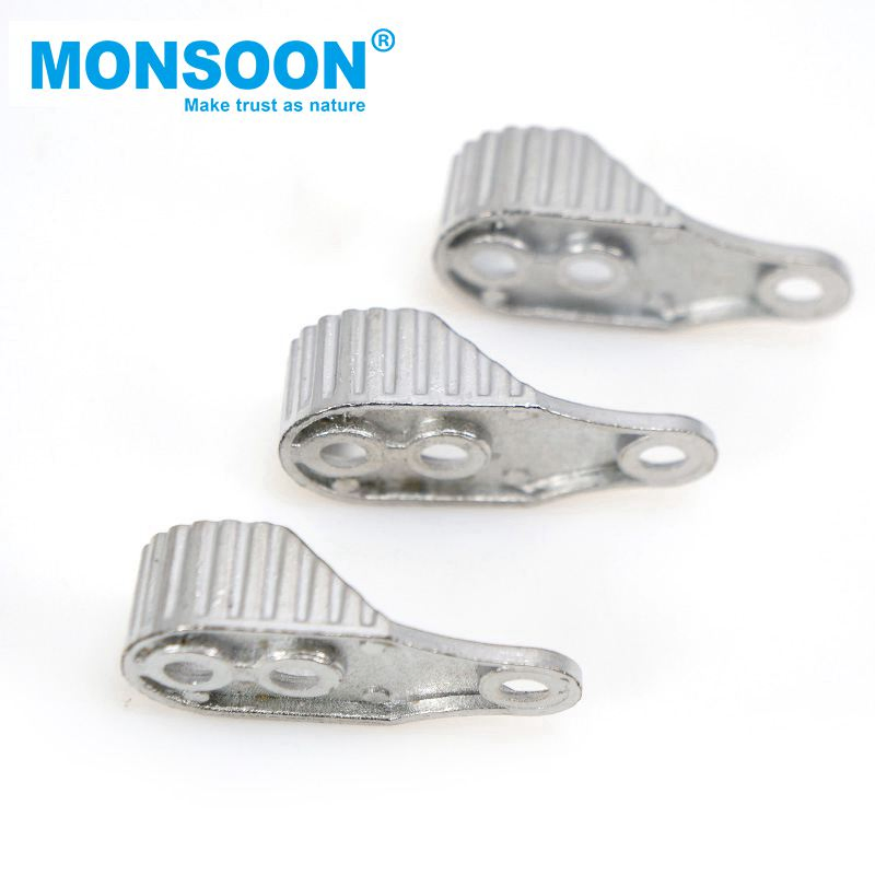 Wardrobe Accessories Tube Fittings Closet Clothes Hanging Rods/Pipe/Tube End Support Zinc Alloy Oval Wardrobe Tube Supports