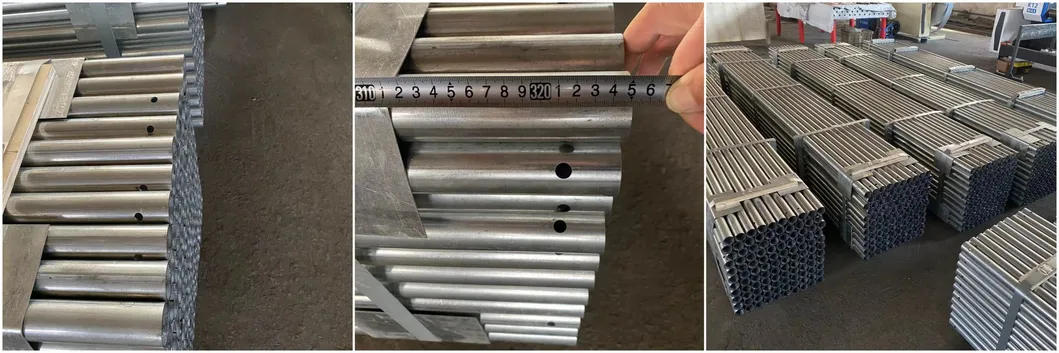 Durable Galvanized Steel Pipe Support for Greenhouse Grapes