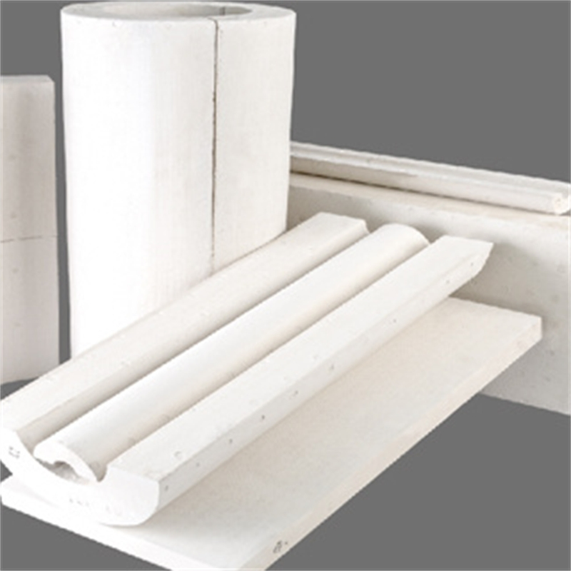 1000c ASTM-C533 Calcium Silicate Pipe &amp; Tube Insulation High-Temperature Resistant Pipeline