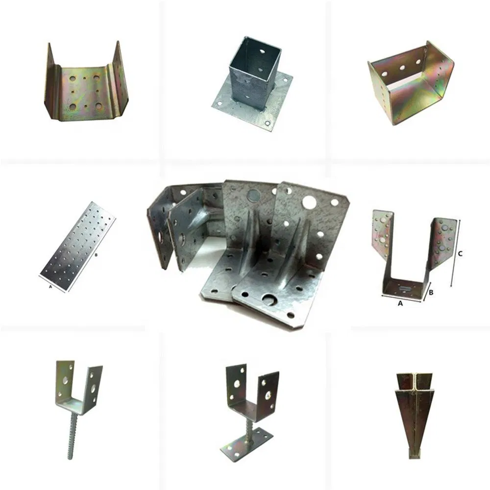 Galvanised Steel U Shape Post Support