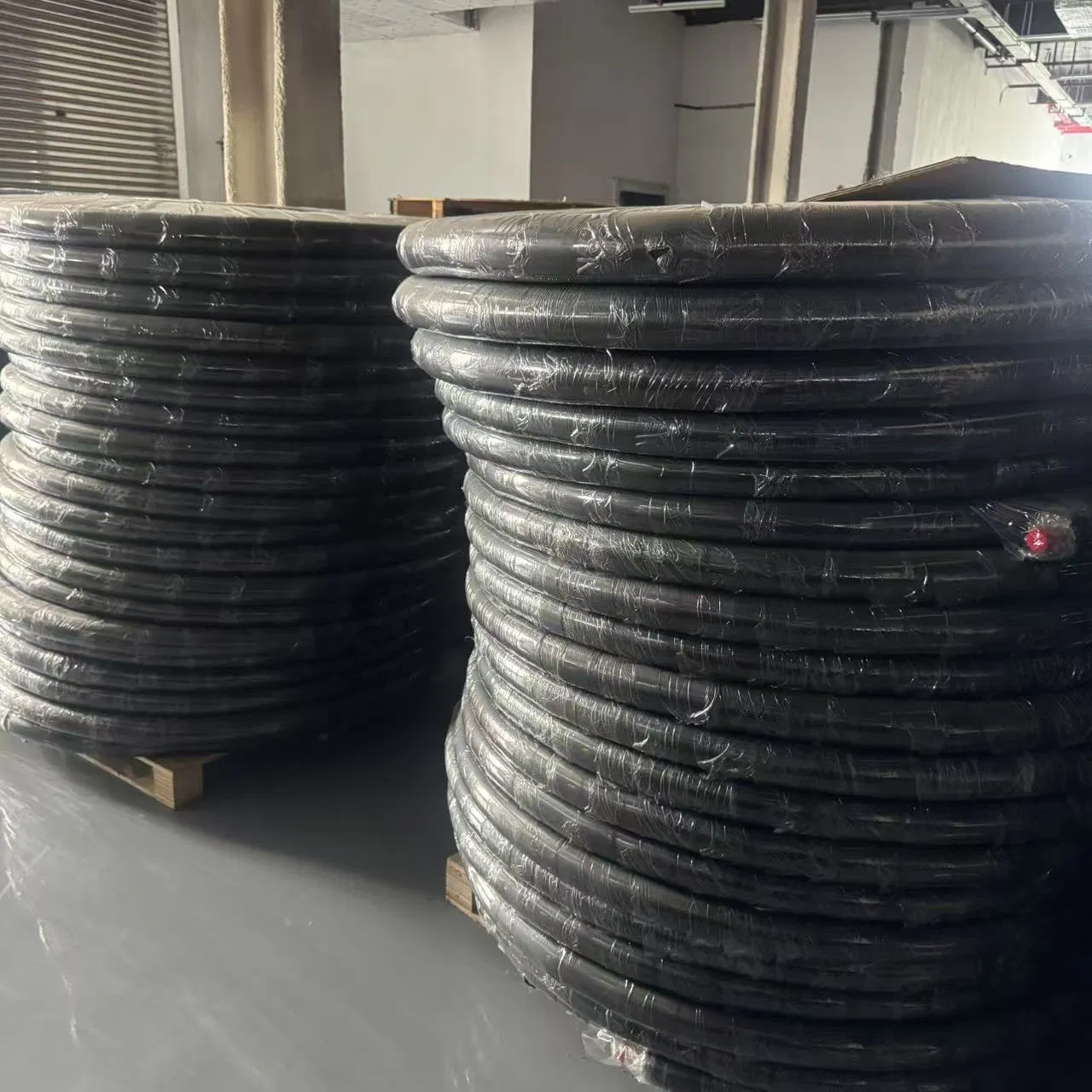 Customized Insulation Copper Line Set Black Rubber PE Supports Personalized Printing