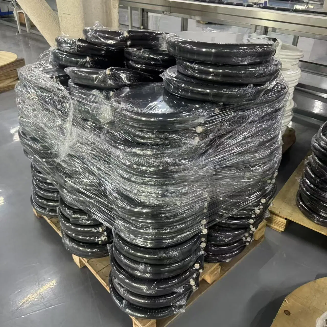 Customized Insulation Copper Line Set Black Rubber PE Supports Personalized Printing