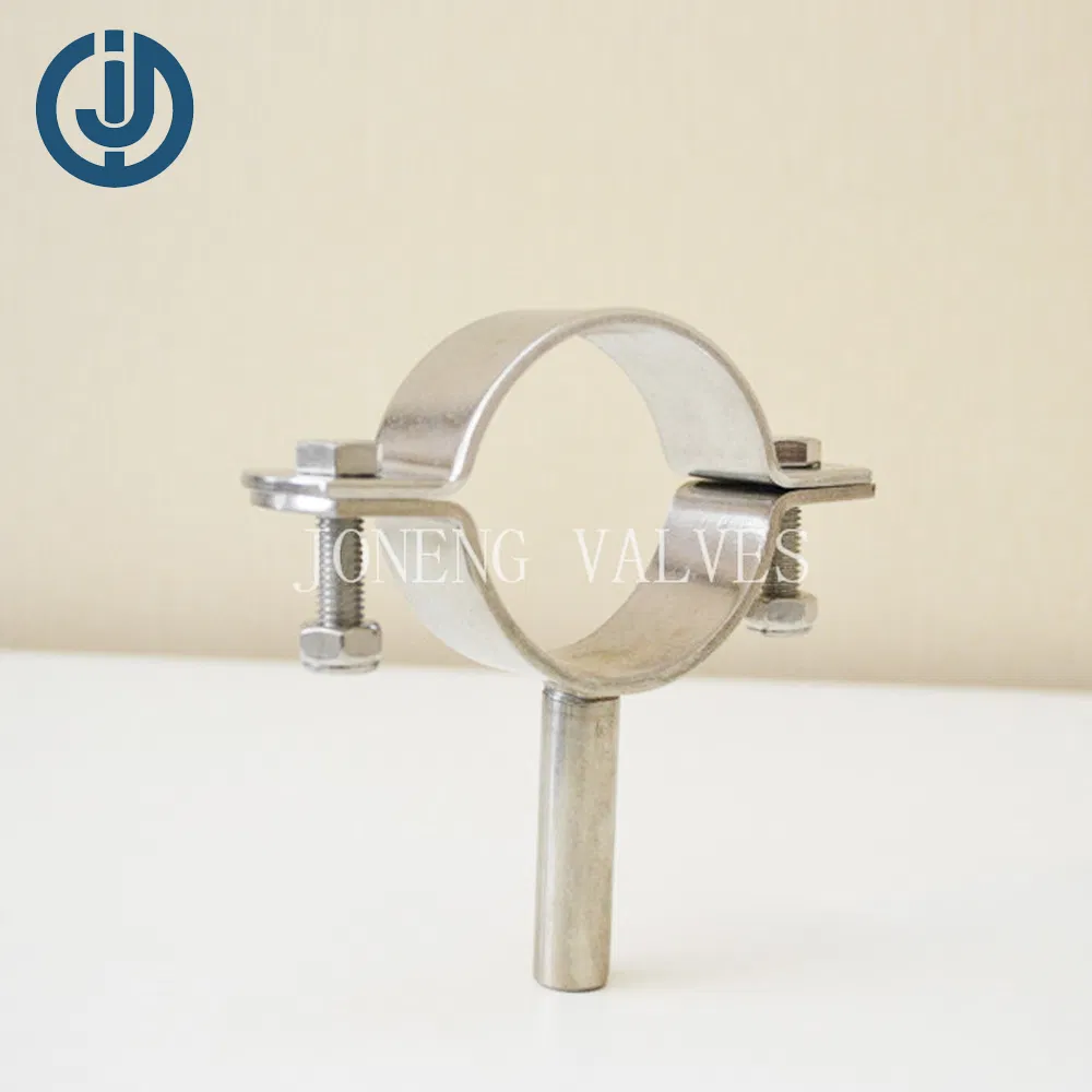 Stainless Steel Sanitary DIN ISO Customized Pipe Clamp Fixed Support
