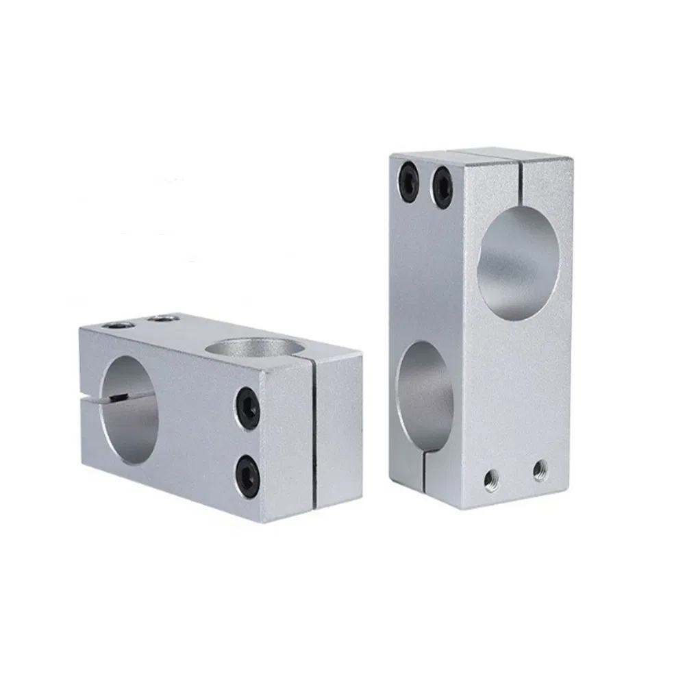 Pillar Fixing Clamp Vertical Fixed Diameter Fastening Optical Axis Cross Block Steel Pipe Fixing Support Block Connector Bracket