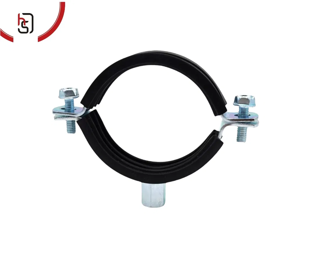 Durable 2mm Heavy Duty Galvanized Pipe Clamp for Mechanical Fastening