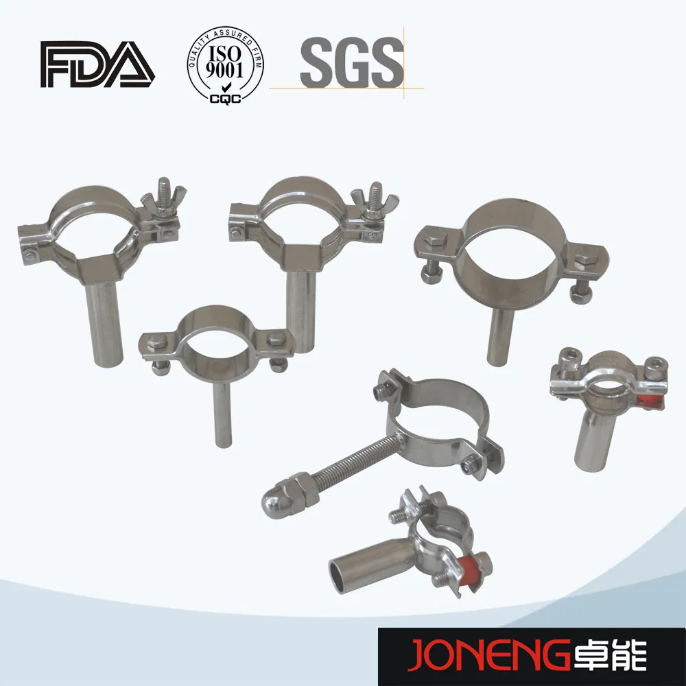 Stainless Steel Sanitary Heavy-Duty Split Ring Round Pipe Hanger for Food Processing