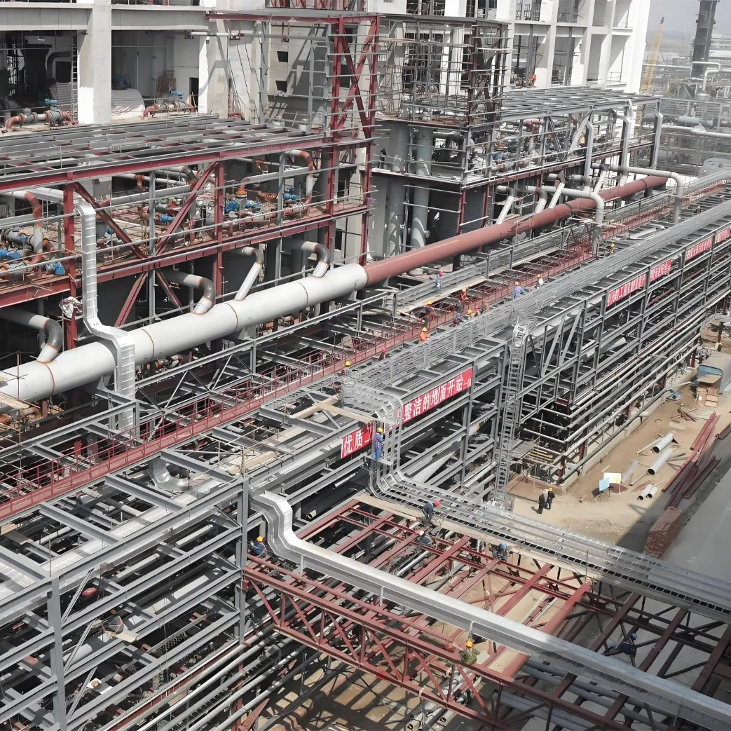 Industrial Pipe Support Steel Structure