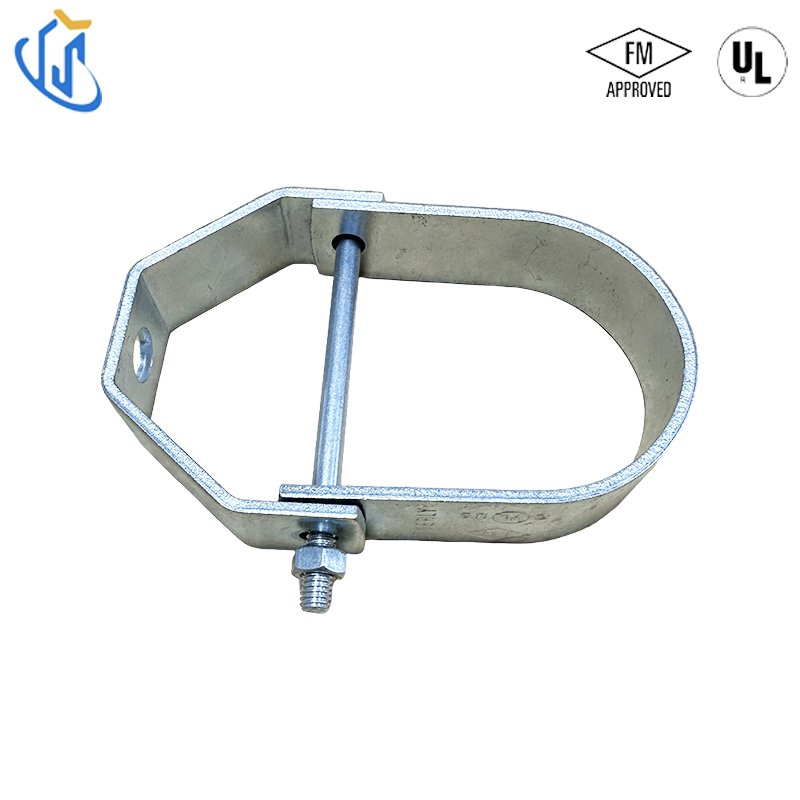 Heavy Duty Clevis Hanger Galvanized Steel Adjustable for Structural Pipe/Conduit Support