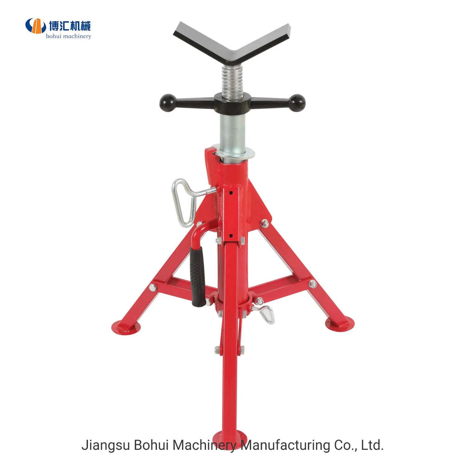 High Quality Stable V-Head Adjustable Pipe Stand Support