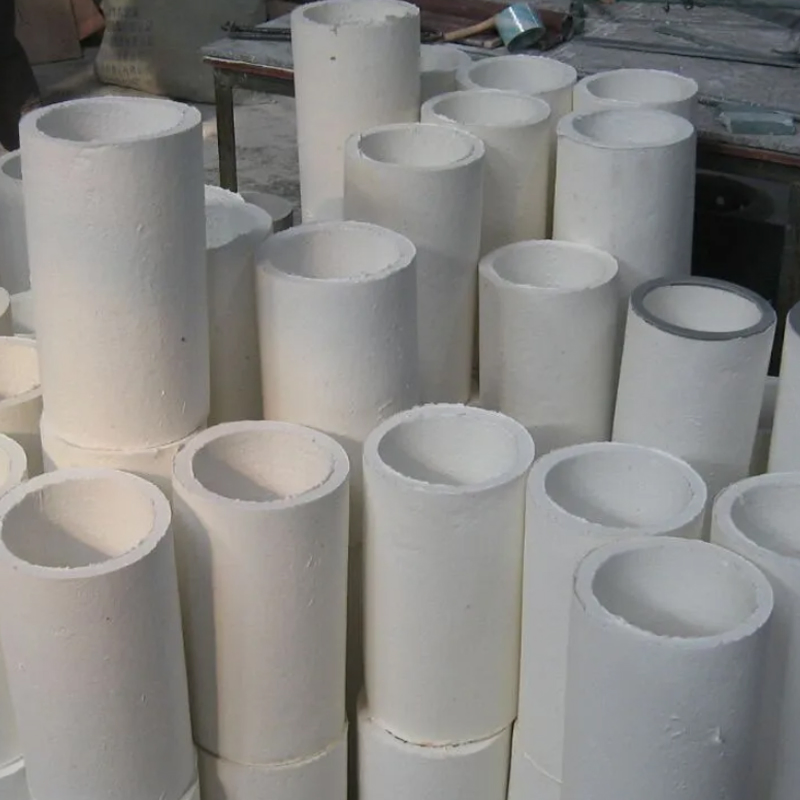 Factory Heat Resistant Calcium Silicate Tube Pipeline Insulation