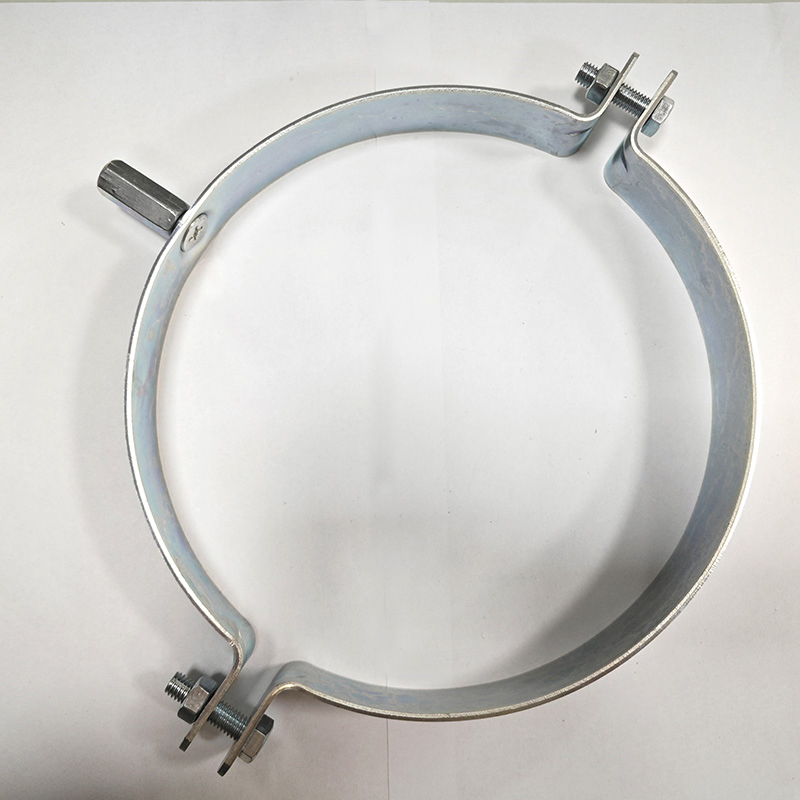 160mm Adjustable Round Duct Clip Pipe Support Bracket for HVAC Duct System