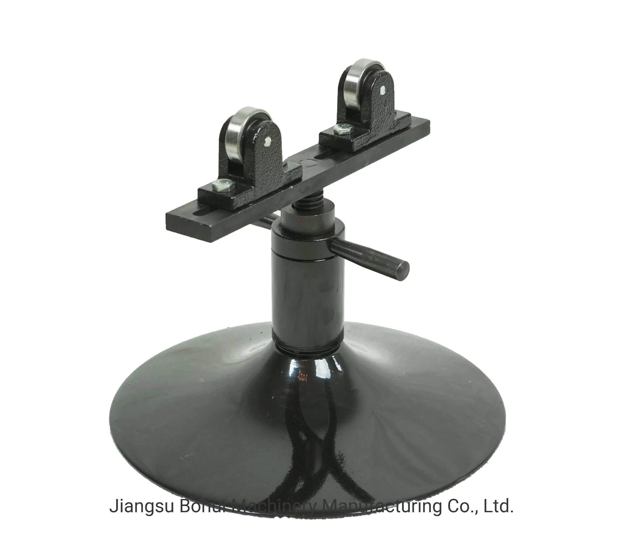 Durable Roller Head Small Pipe Support Adjustable Height 26-50