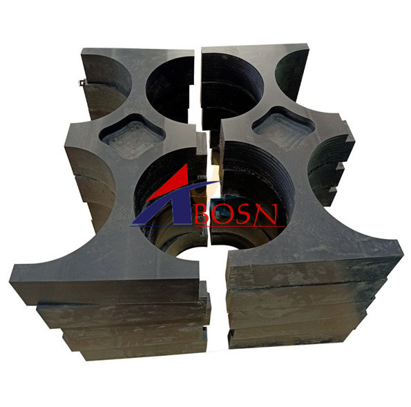UHMWPE Spacer HDPE Cable Support Block UHMWPE Pipe Support
