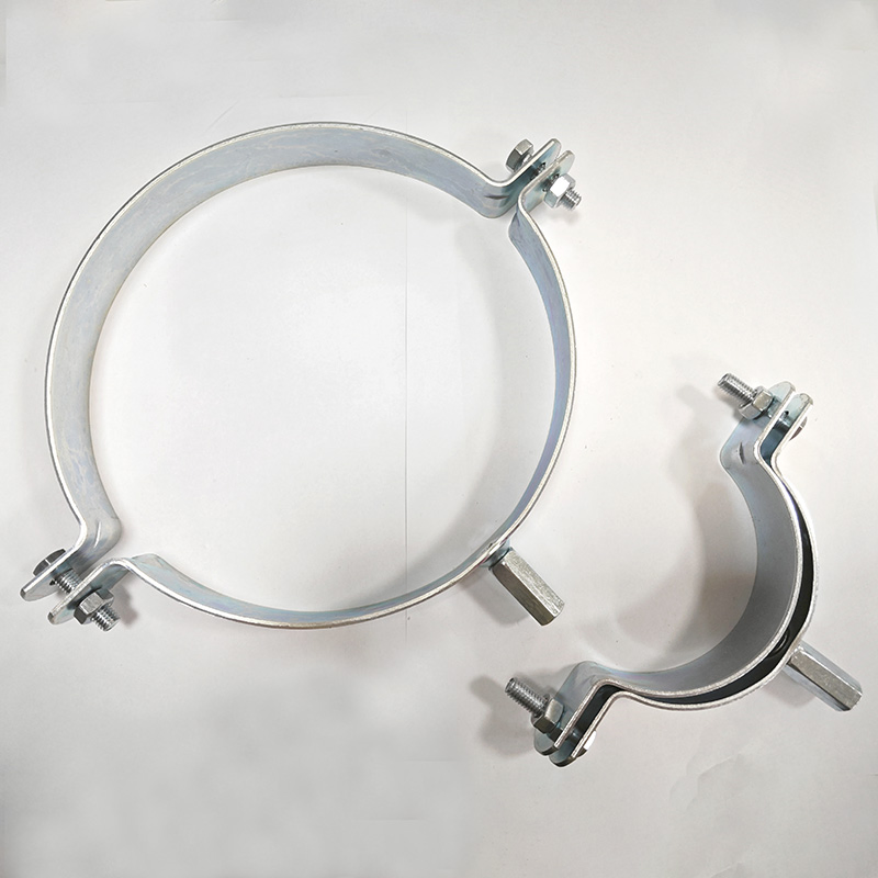 160mm Adjustable Round Duct Clip Pipe Support Bracket for HVAC Duct System