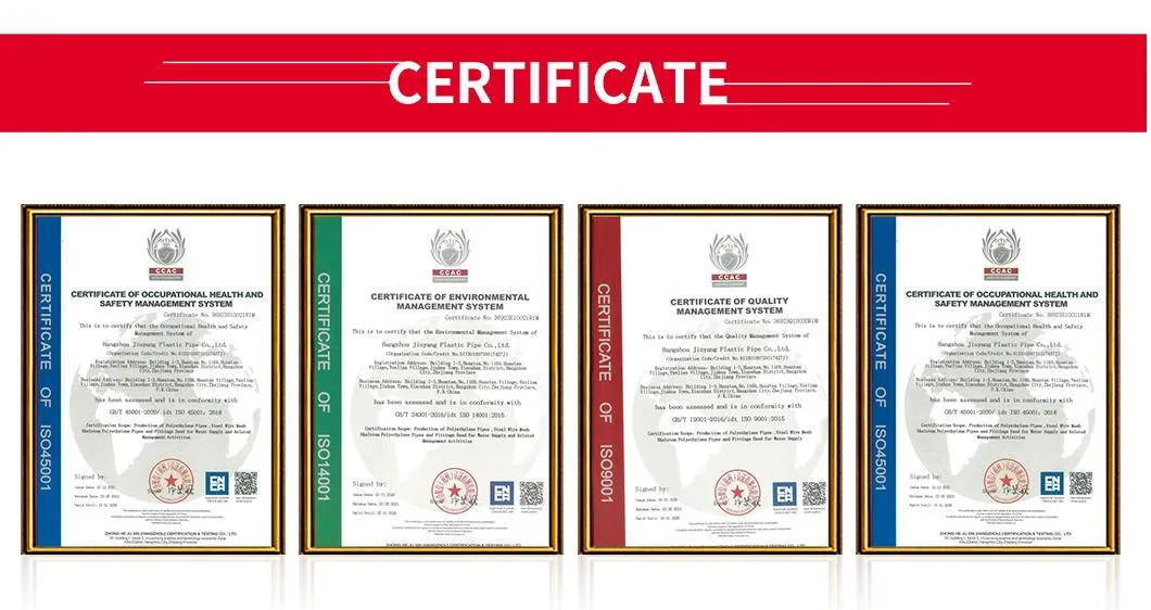 Certifications