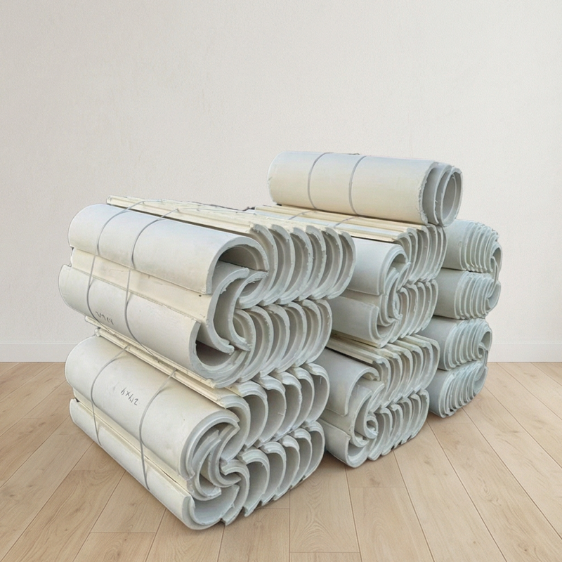 Sliding Pipe Support with Pillow-Type Fixed Insulation for Durability