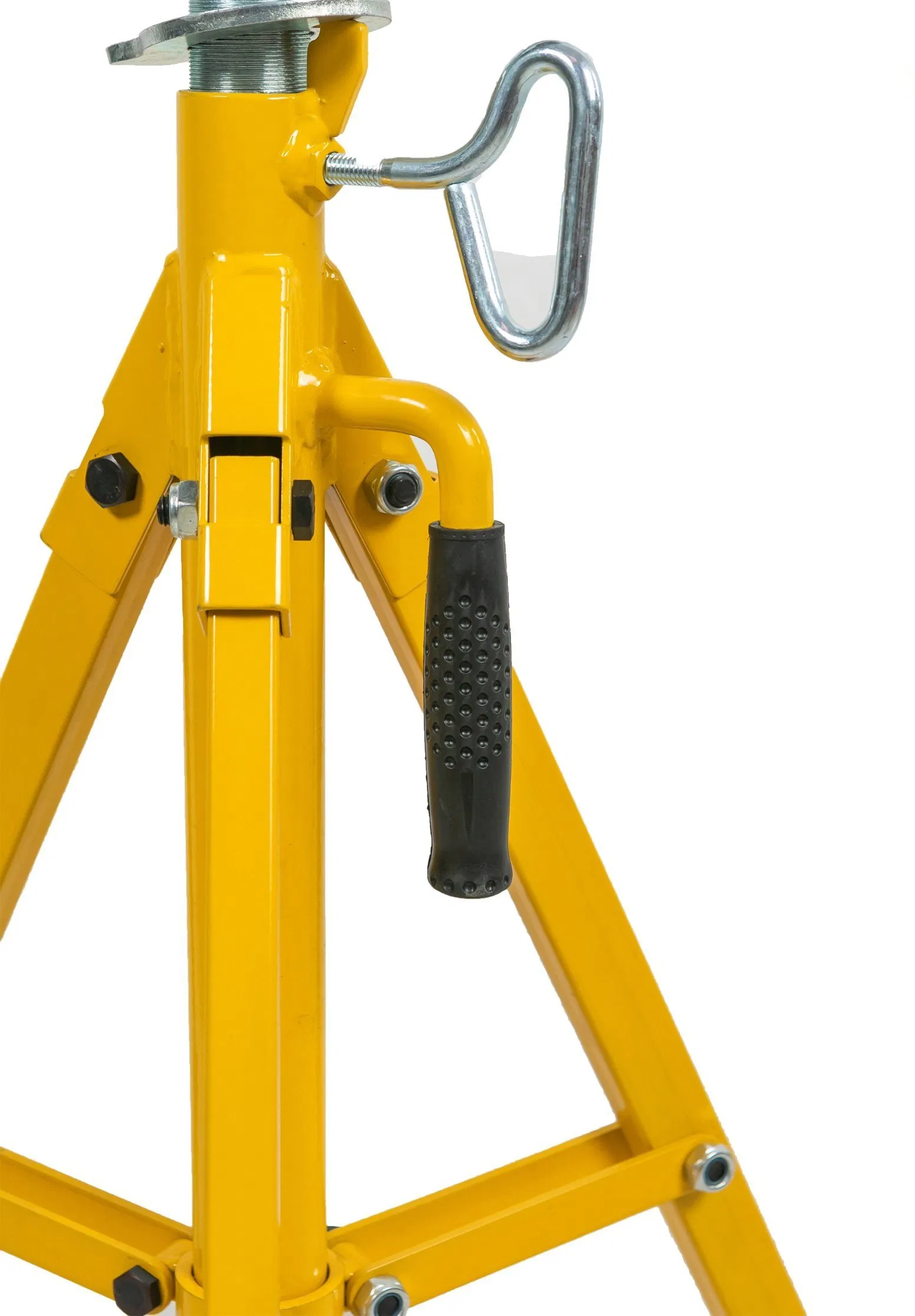 High Quality Folding Pipe Support with Roller Head for 12" Pipe