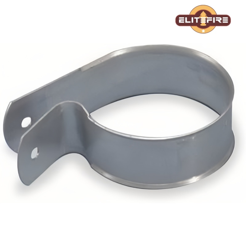 Single Bolt Pipe Strap One-Screw Pipe Strap Single Fastener Pipe Support