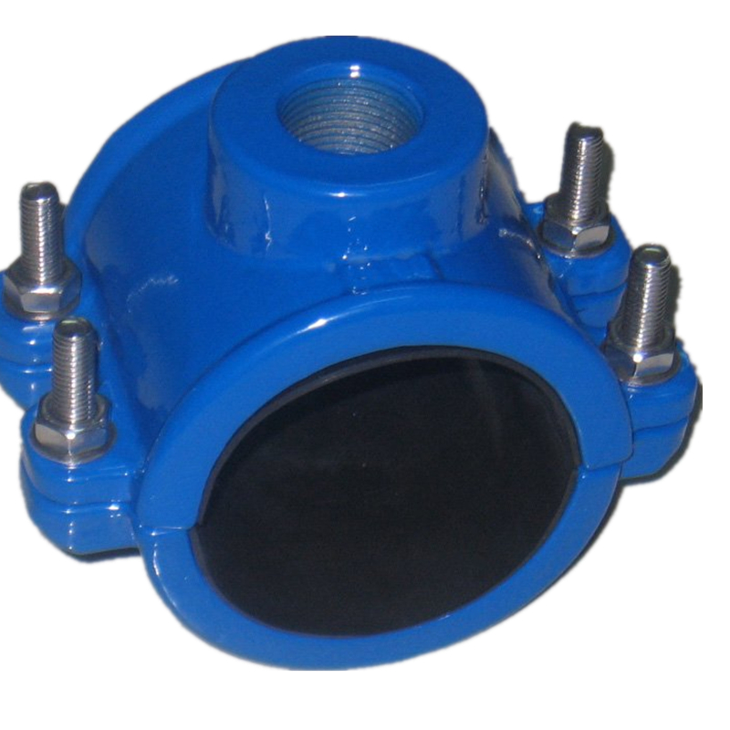 Hot Sale Ductile Iron Saddle Clamp for PVC PPR Pipe