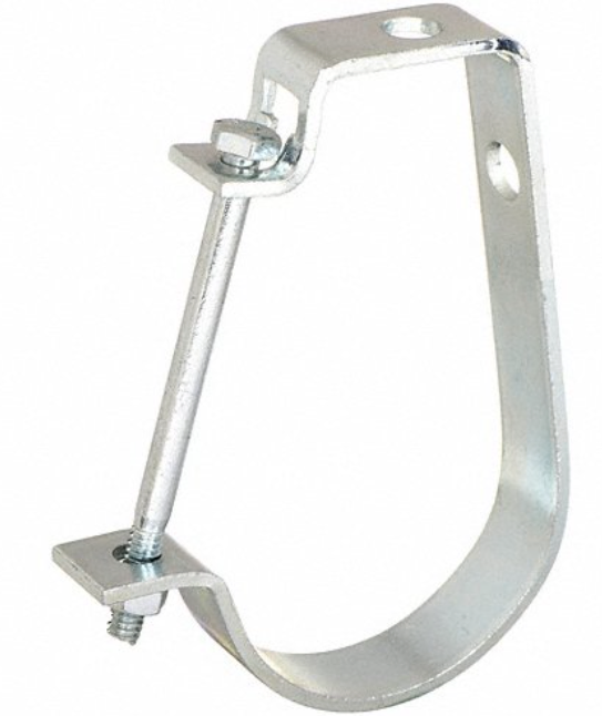 High-Quality J-Type Adjustable Pipe Hanger Carbon Steel Material DN15-DN200