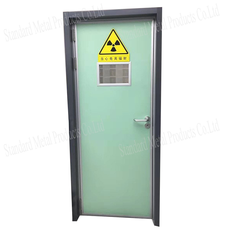X-ray Radiation Protection Door / 2mmpb Motorized Sliding Lead Shielding Door