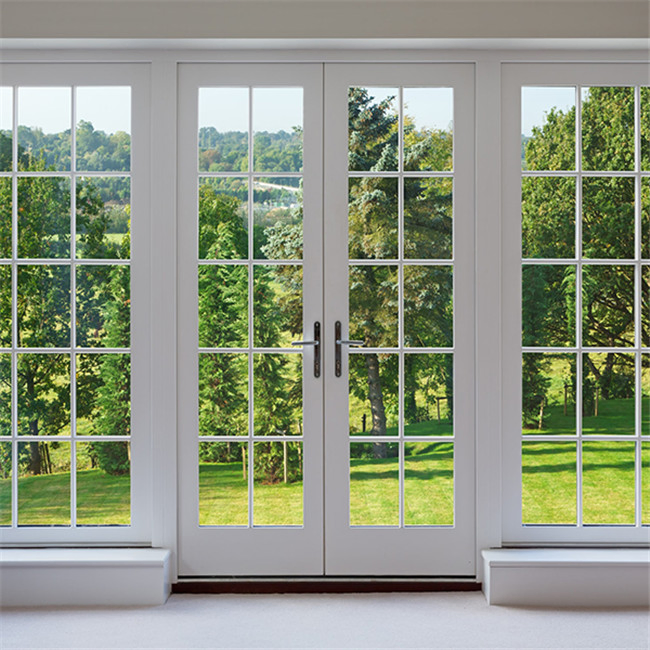 Modern Customized Doors with America Standard Thermal Break Argon Glass Aluminum Door