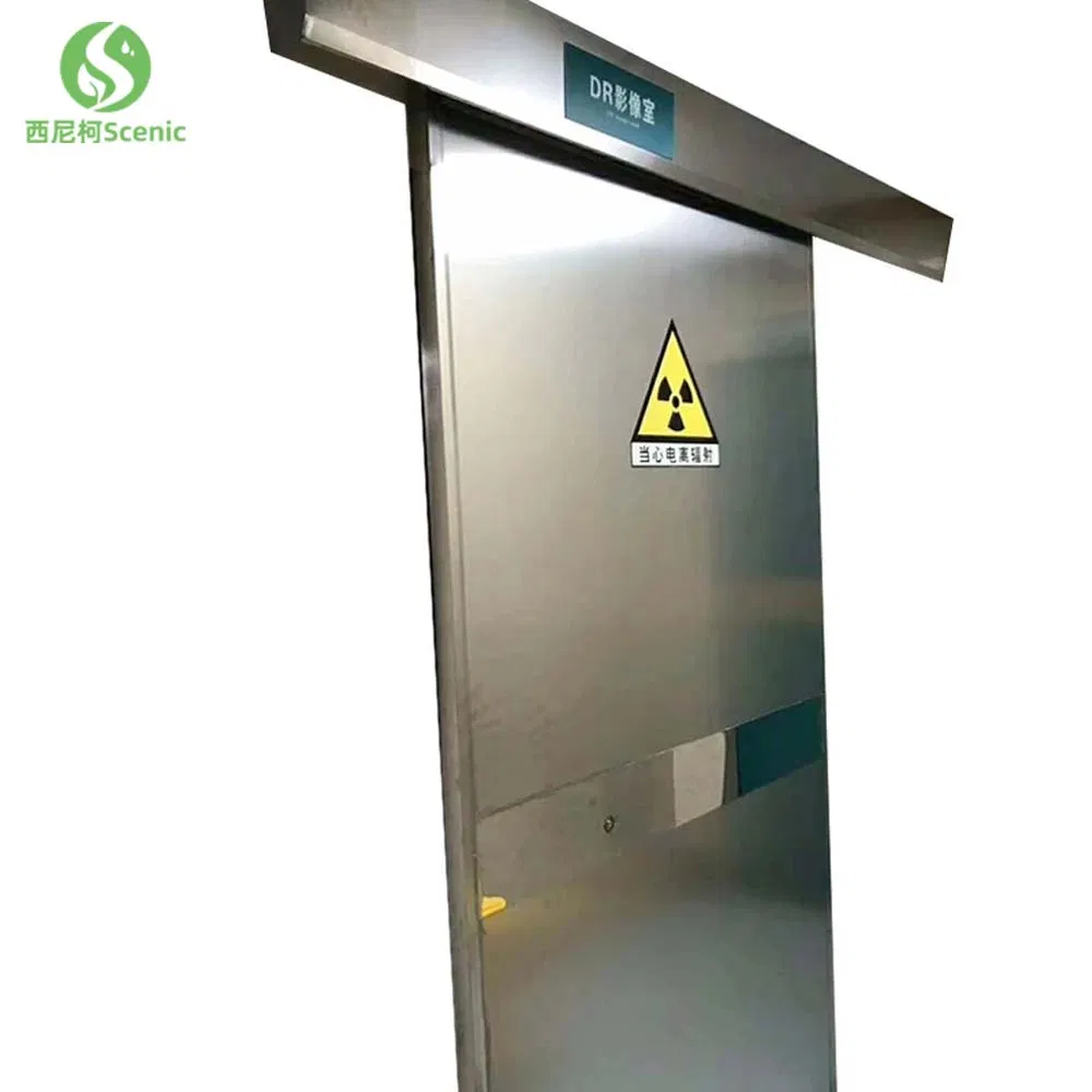 Robust Single Shielding Door for Healthcare Radiation Safety