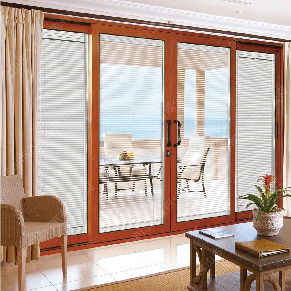 Custom-Made Louvered Doors/Aluminum Alloy Sliding Glass Doors