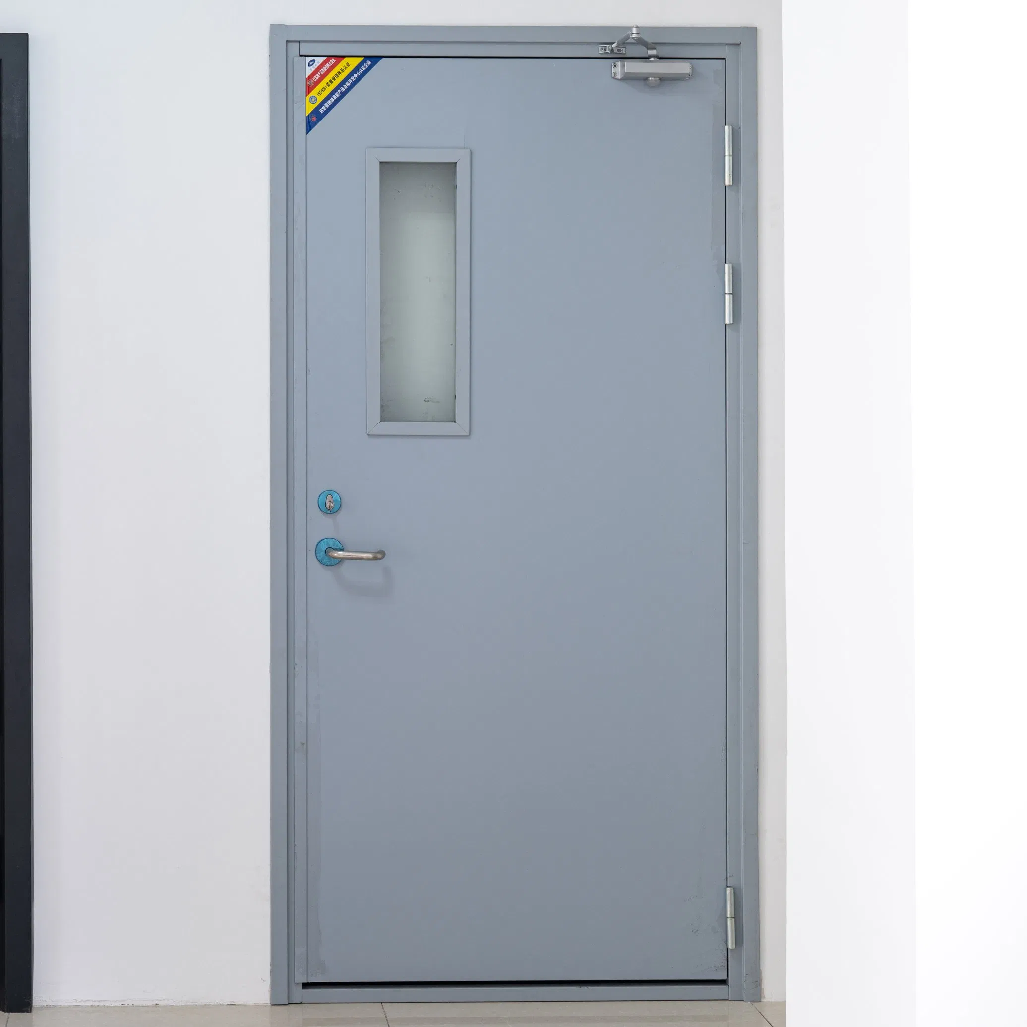 Factory Direct Price Flame-Retardant Steel Fire-Rated Door for Building Fire Separation