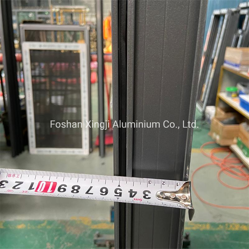 6063-T5 Prefabricated Vertical Bottom Vented Louvered Fixed Doors