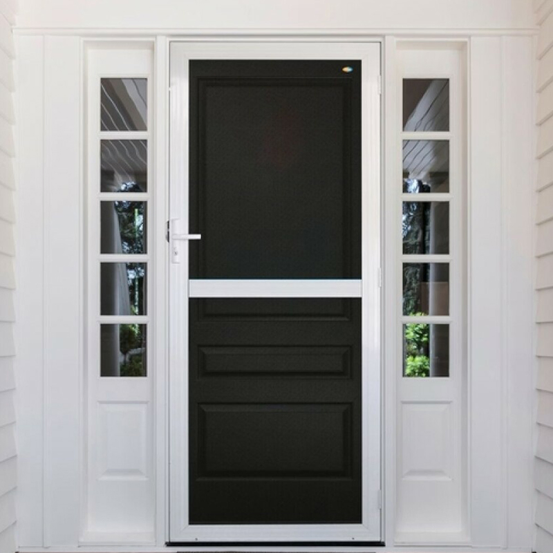 Hinged Security Door with Stainless Steel Screen Mesh