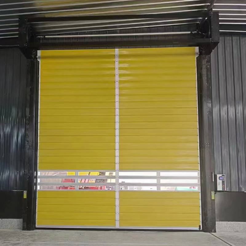 China Manufacturing Plant High Speed Intelligent Industrial Automatic Rapid Aluminum Roller Shutter Spiral Door