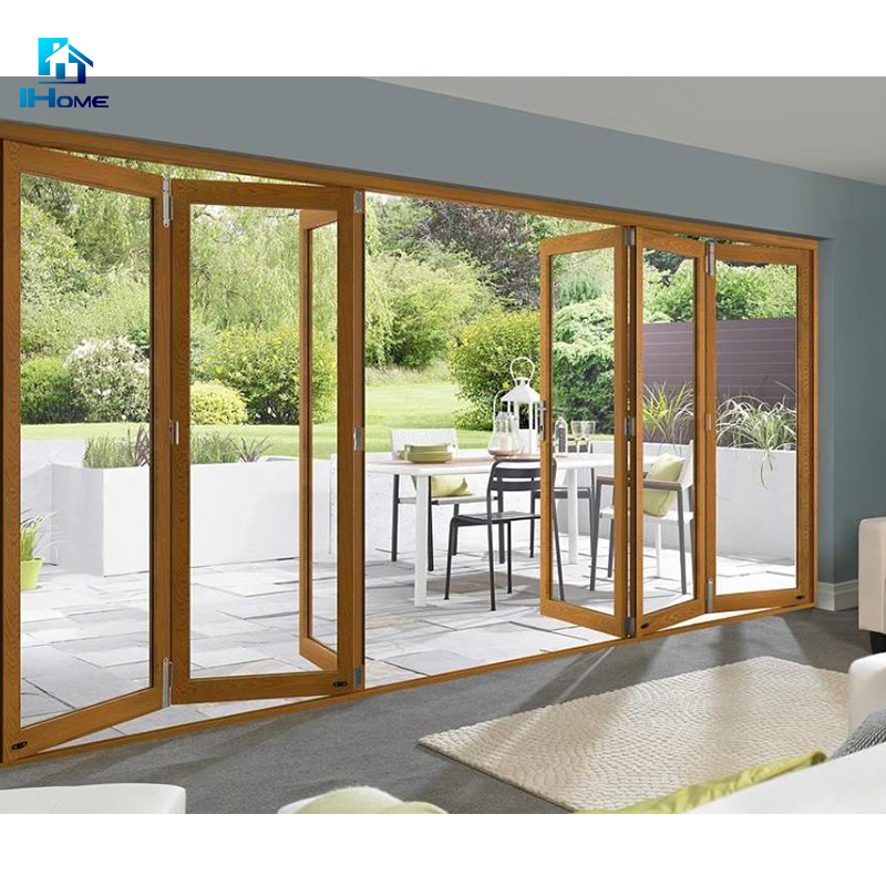 Accordion Doors Interior Aluminum Alloy Louvered Bifold Doors