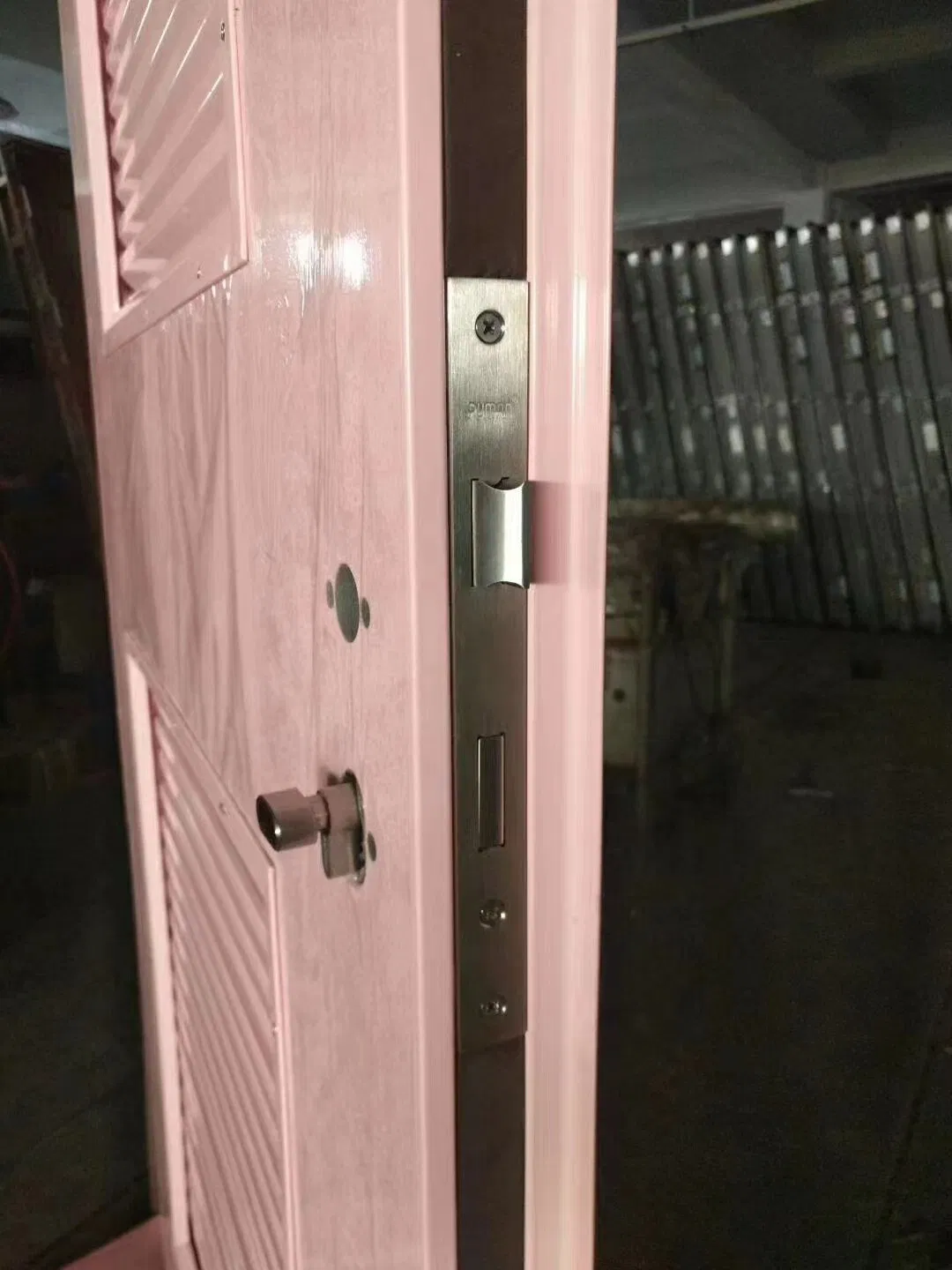 Commercial Galvanized Metal Steel Louvered Door