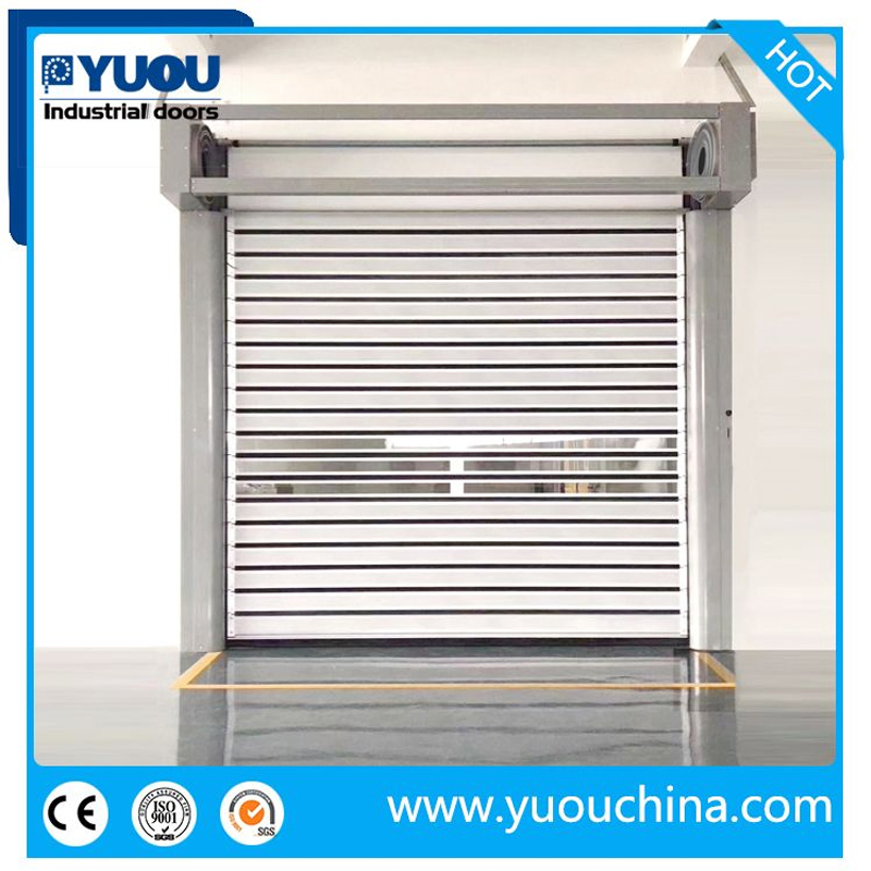 Industrial Hormann Aluminum Alloy Metal Rapid Rolling up Doors for Warehouse