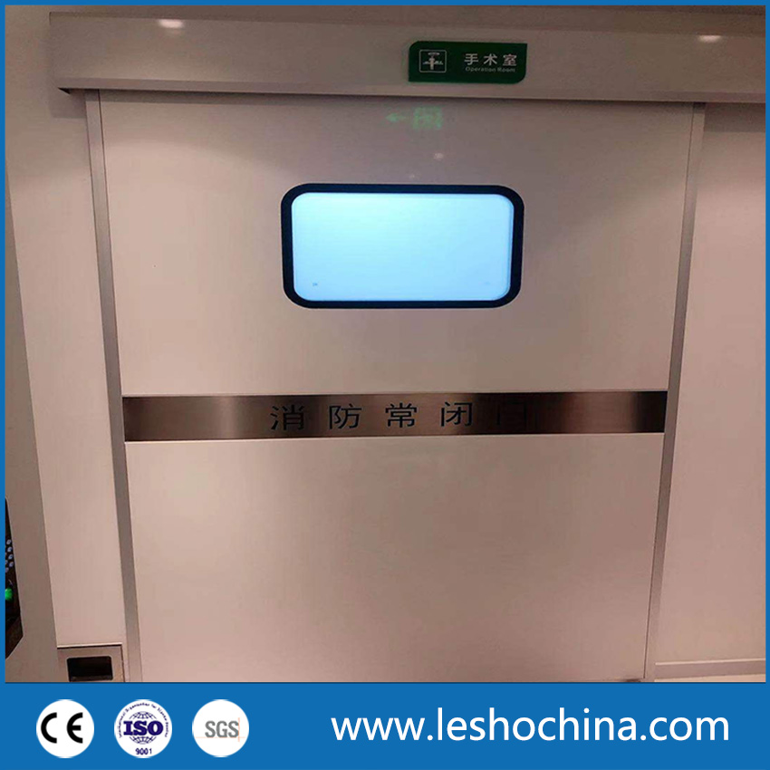Radiation Shielding Clean Room Auto Automatic Air-Tight Sliding Hospital Medical Airtight Sliding Door for Operation Room