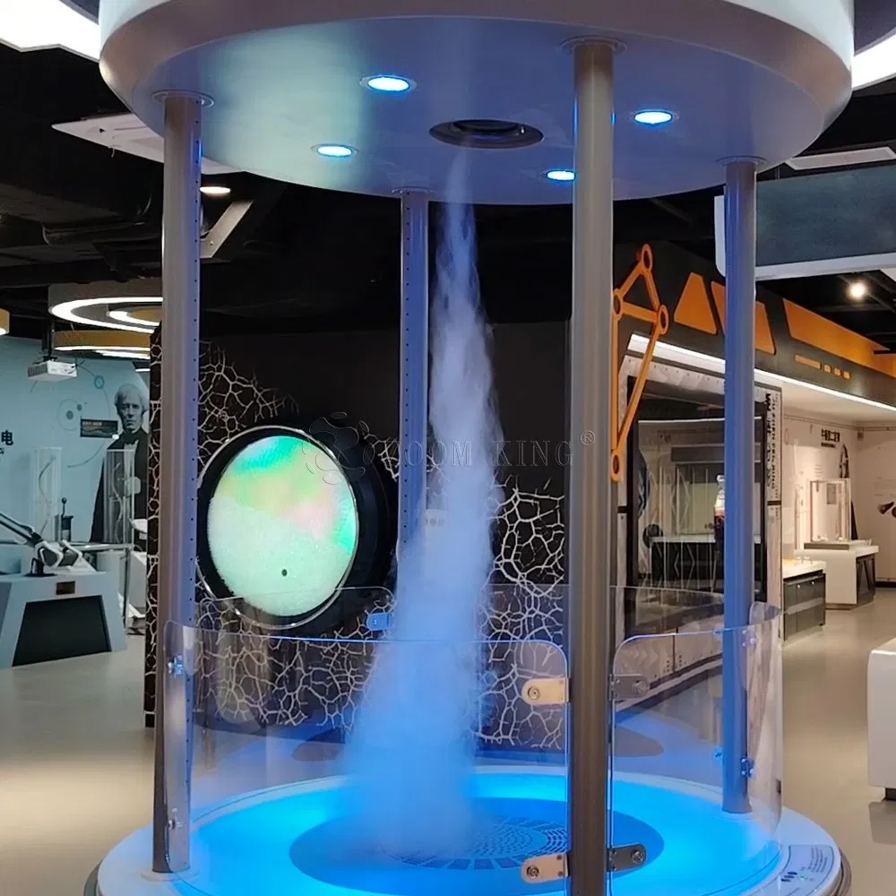 Tornado Formation Interactive Exhibit: Explore Natural Phenomena with a Top Stem Education Experience Custom Tornado Simulator Science Museum Exhibit