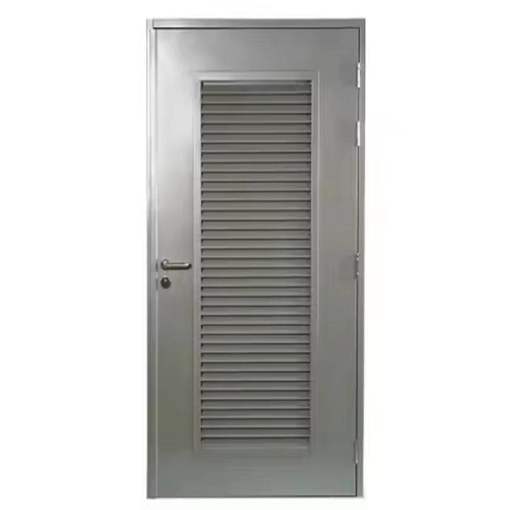 Metal Security Door for Apartment Steel Louvered Door