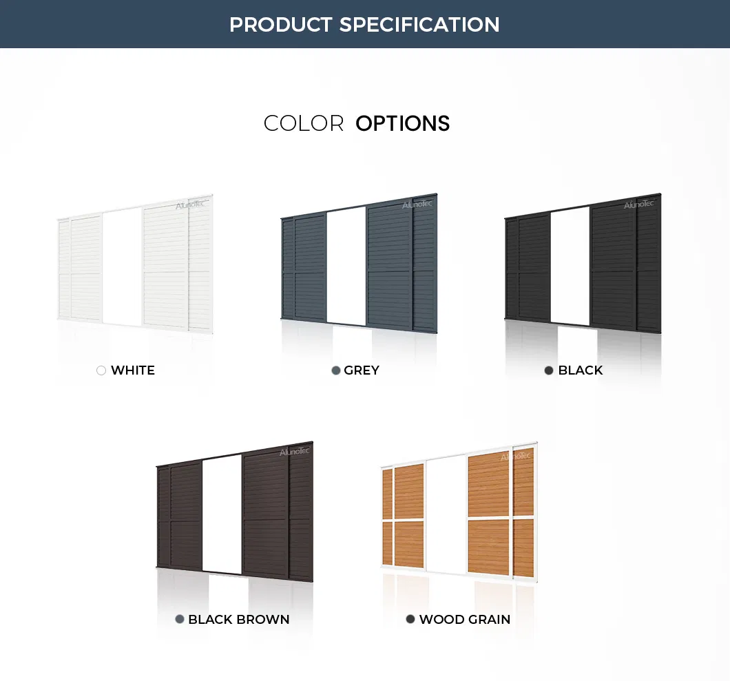 Sliding Louvered Detail 1