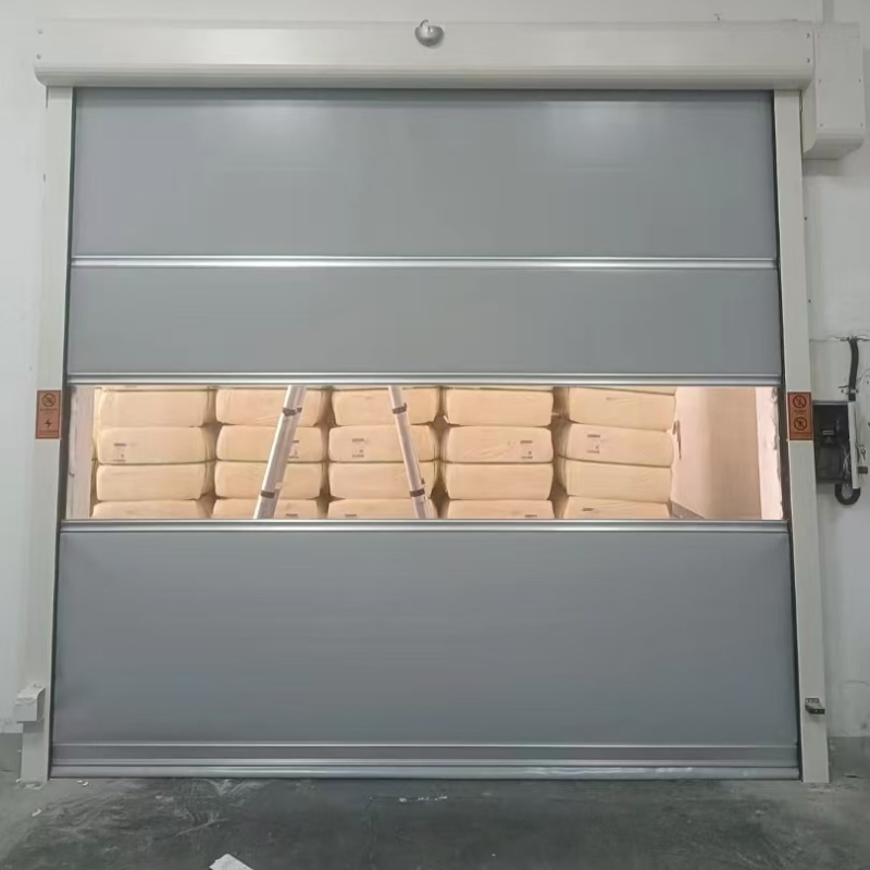 Automatic Stainless Dock Doors Mesh Bug Screen Door Exterior Electric Steel High Speed Rolling Shutter Doors