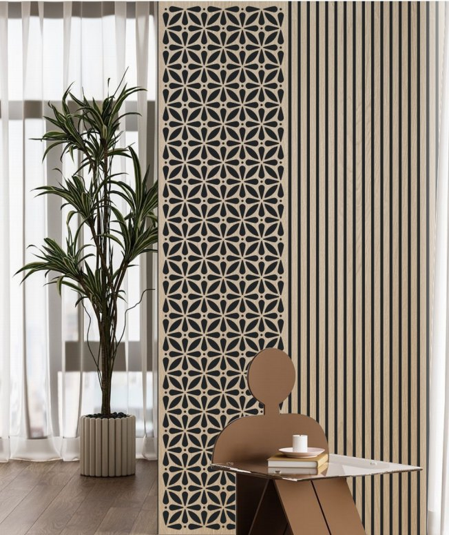 Modern Home Office Acoustic Panels High-Density Self-Adhesive Soundproof Wall Panels in Beige for Door &amp; Ceiling