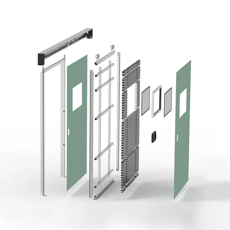 Radiation Shielding Lead Lined Hermetic Automatic Sliding Door Medical