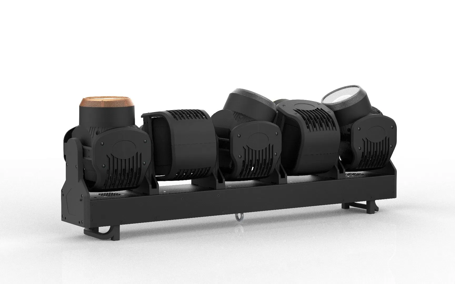 LED Tornado Moving Head Beam 5 Heads 120W RGB Beam Wash DMX Stage Effect Moving Head Lighting