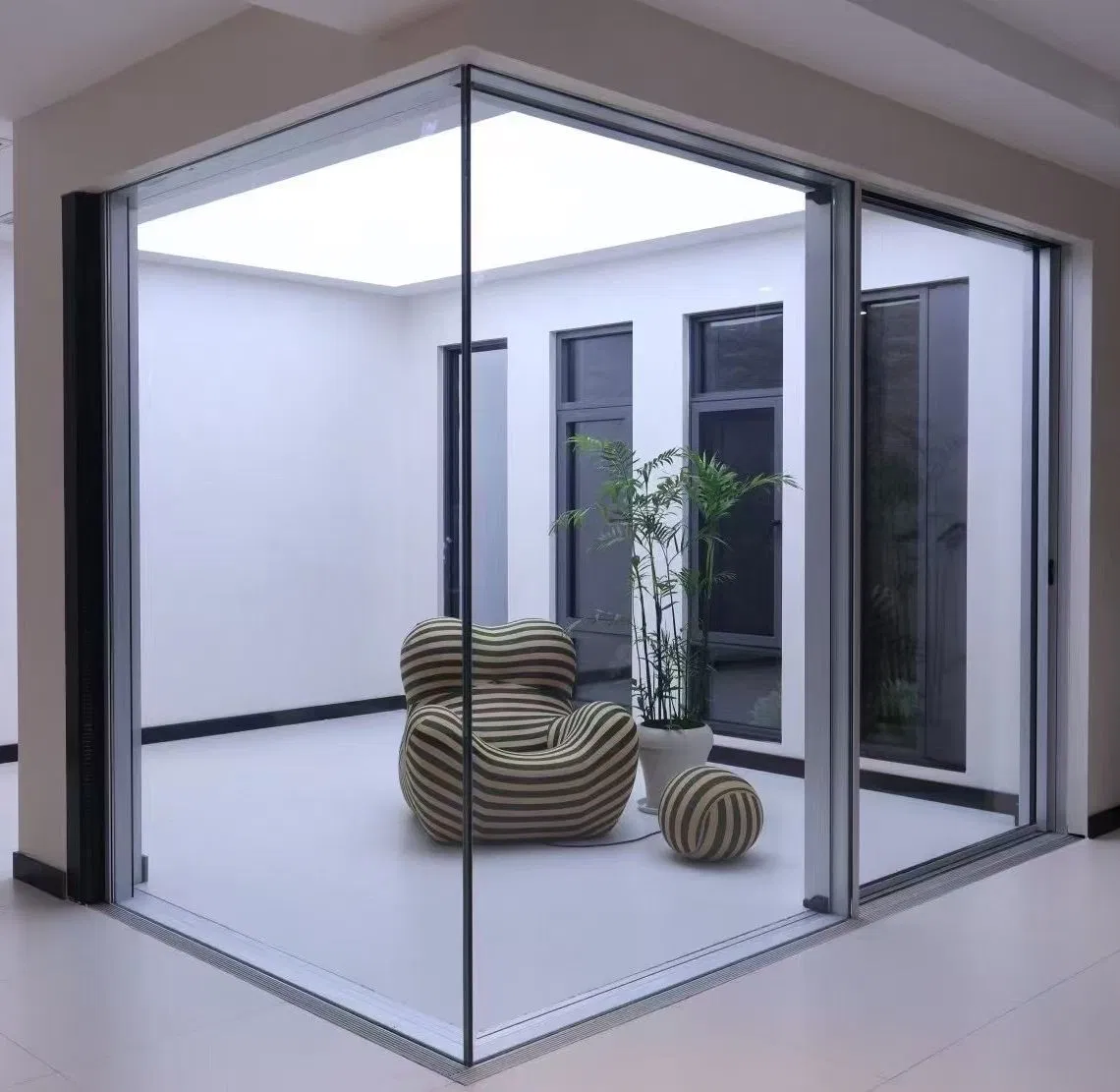 Low Energy New Structural Design Bathroom Anti-Theft Exterior Metal Door