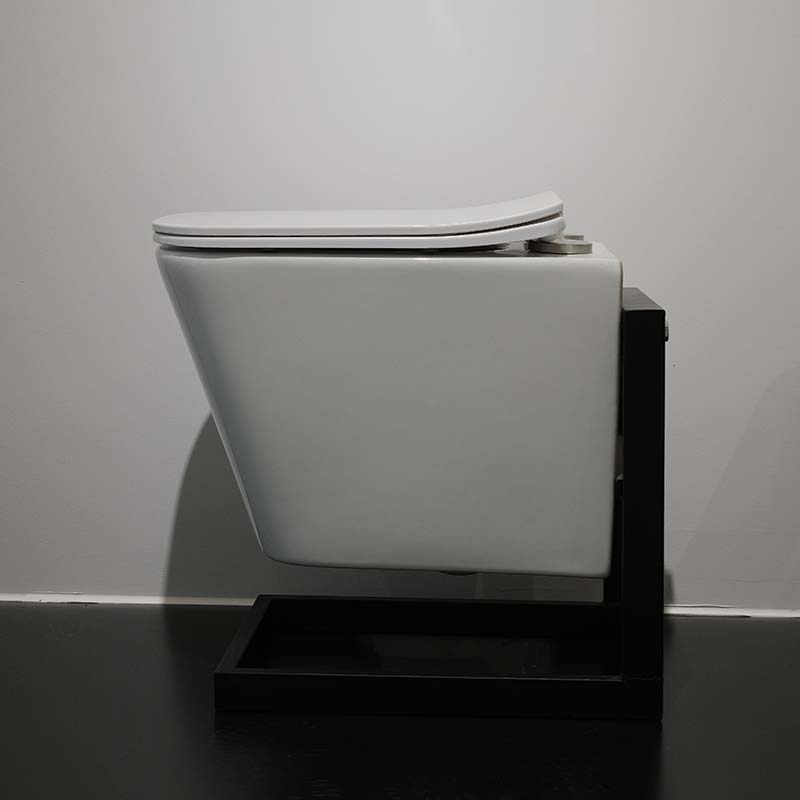 New CE Watermark Wall-Hung Toilet Tornado Hot Sale Factory Low Price Sanitary Ware Hanging Toilet Bathroom Wall Mounted Toilet 2403