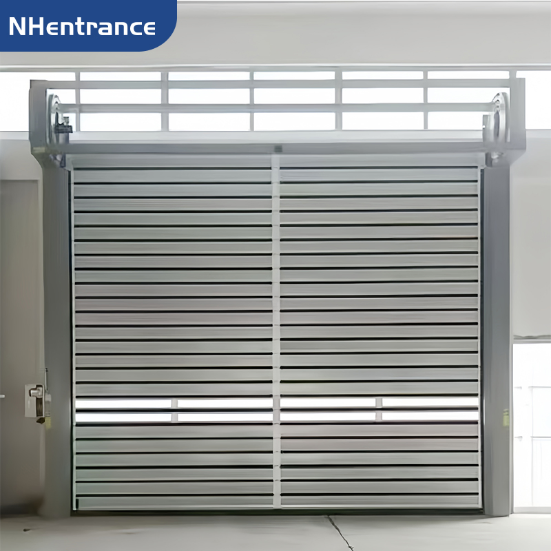 Aluminum Electric Automatic Spiral Roller Shutter Roll up High Speed Industrial Commercial Garage Door