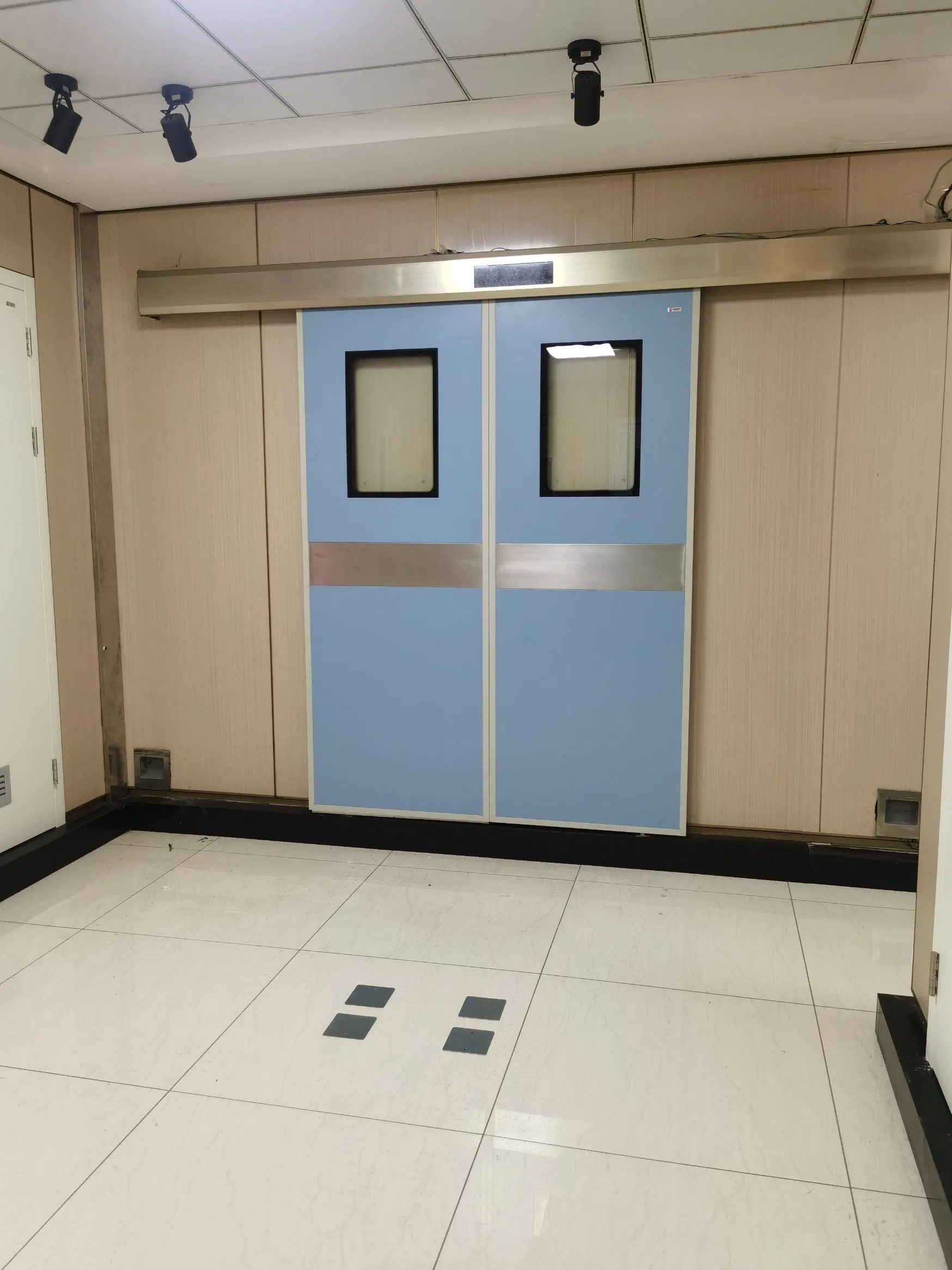 CT Room Protective Radiation Light X-ray Shielding Automatic Sliding Door 2mmpb 3mmpb Lead Door