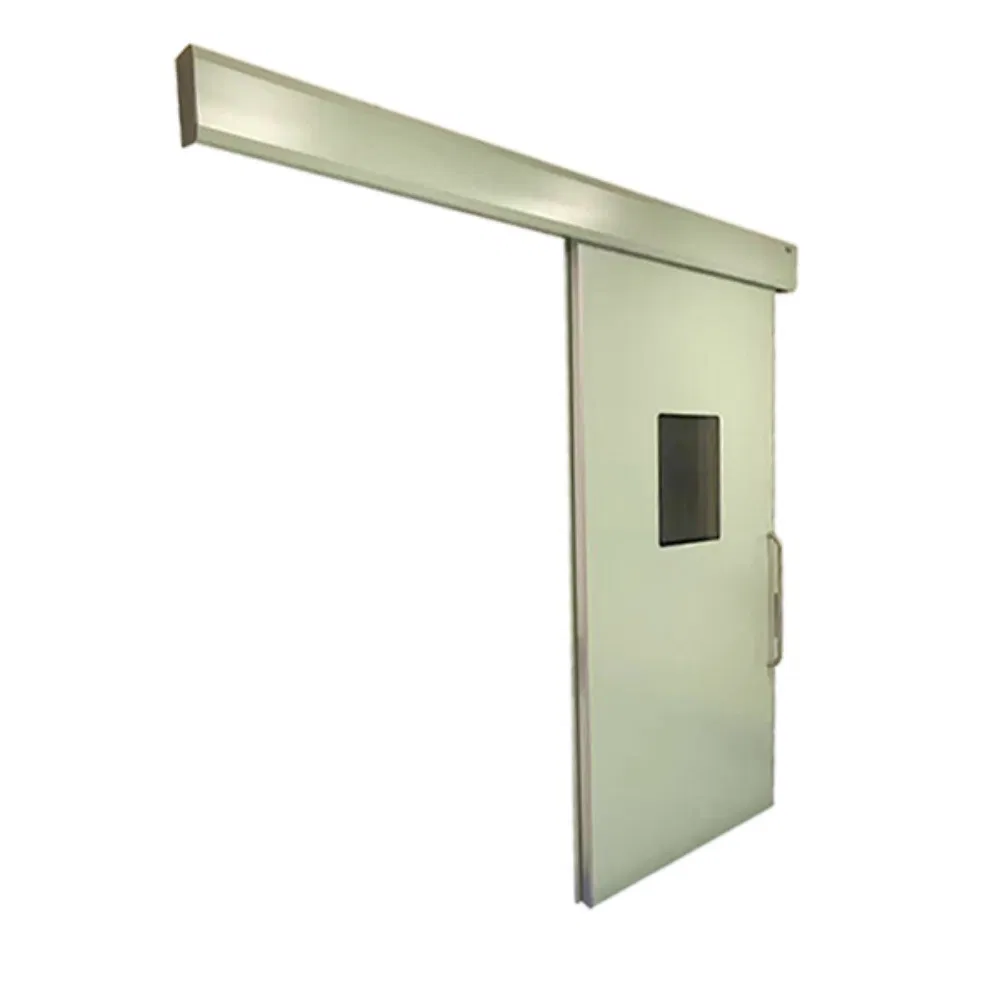 Sealed Automatic Lead Lined Hollow Metal Door X-ray Shielding Sliding Door for Hospital Door